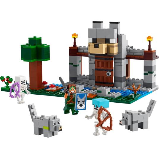 LEGO Minecraft 21261 Il Castello del Lupo Giocattolo da Costruire con Personaggi e Animali, Giochi di Ruolo per Bambini 8+ - 7