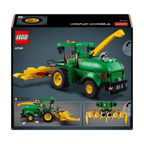 LEGO Technic 42168 John Deere 9700 Forage Harvester Trattore Giocattolo per Bambini 9+ Anni Veicolo Mietitrebbia Funzionante - 7