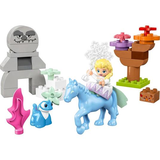 LEGO DUPLO Disney 10418 Elsa e Bruni nella Foresta Incantata Gioco per Bambini 2+ con il Cavallo Giocattolo Nokk di Frozen 2 - 7