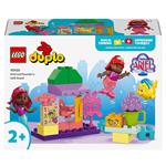 LEGO DUPLO Disney 10420 Il Chiosco del Caffè di Ariel e Flounder, Giocattolo della Sirenetta, Giochi Educativi Bambini 2+