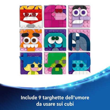 LEGO Disney 43248 Mood Cube di Inside Out 2 dal Film d'Animazione Pixar, Giochi per Bambini 9+ Anni Antistress da Costruire - 4