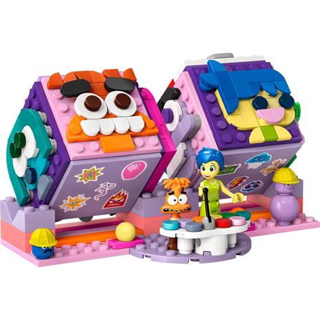 LEGO Disney 43248 Mood Cube di Inside Out 2 dal Film d'Animazione Pixar, Giochi per Bambini 9+ Anni Antistress da Costruire - 7