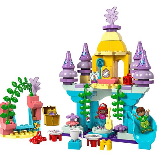 LEGO DUPLO Disney 10435 Il Magico Palazzo Sottomarino di Ariel, Giochi per Bambini 2+, Castello Giocattolo della Sirenetta - 7