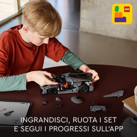 LEGO Technic 42173 Hypercar Koenigsegg Jesko Absolut Grigia, Modellino di Auto da Costruire, Macchina Giocattolo Bambini 10+ - 6