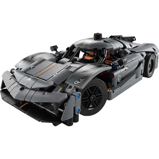 LEGO Technic 42173 Hypercar Koenigsegg Jesko Absolut Grigia, Modellino di Auto da Costruire, Macchina Giocattolo Bambini 10+ - 7