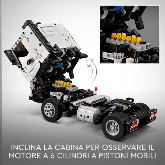 LEGO Technic 42175 Autocarro Volvo FMX ed Escavatore Elettrico EC230, Veicoli Giocattolo da Costruire, Regalo per Bambini 10+ - 3