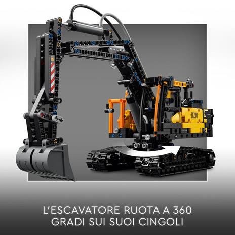 LEGO Technic 42175 Autocarro Volvo FMX ed Escavatore Elettrico EC230, Veicoli Giocattolo da Costruire, Regalo per Bambini 10+ - 6