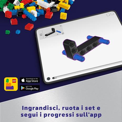 LEGO Technic 42180 Rover di Esplorazione Marziano, Giochi Spaziali per Bambini 11+, Veicolo Giocattolo Ispirato alla NASA - 6