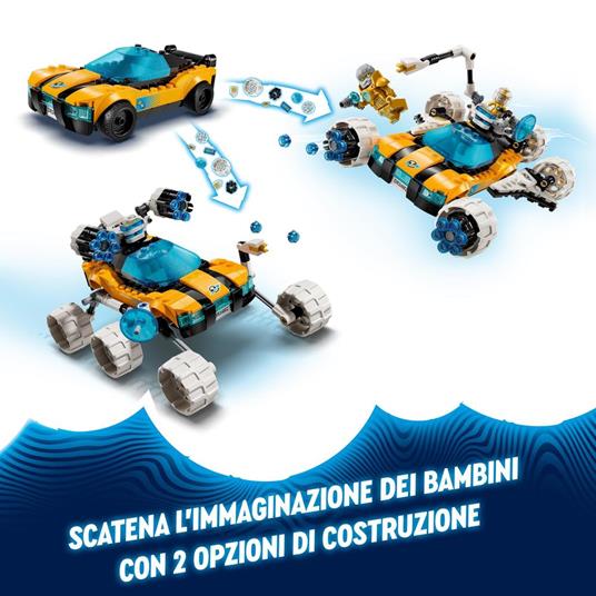 LEGO DREAMZzz 71475 L’Auto Spaziale del Professor Oswald, Salva Jayden con il Veicolo Trasformabile, Regalo per Bambini 8+ Anni - 3