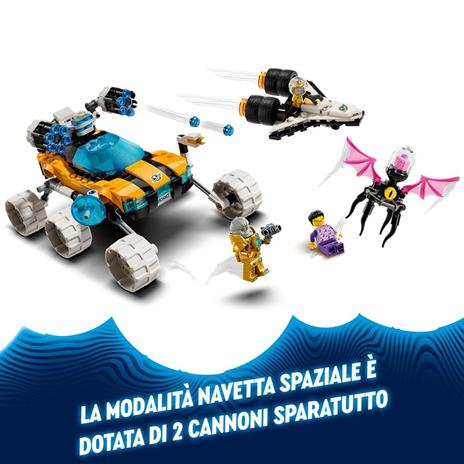 LEGO DREAMZzz 71475 L’Auto Spaziale del Professor Oswald, Salva Jayden con il Veicolo Trasformabile, Regalo per Bambini 8+ Anni - 4