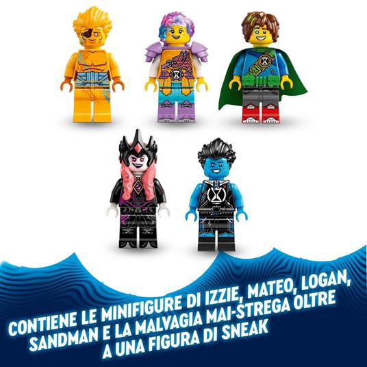 LEGO DREAMZzz 71477 La Torre di Sandman, Castello Giocattolo Trasformabile con Personaggi, Regalo per Bambini di 9+ Anni - 6