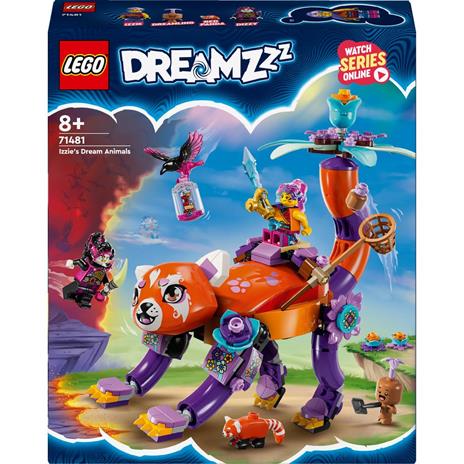 LEGO DREAMZzz 71481 Gli Animali da Sogno di Izzie, Uovo Magico Ricostruibile in 3 Figure Giocattolo, Giochi per Bambini 8+