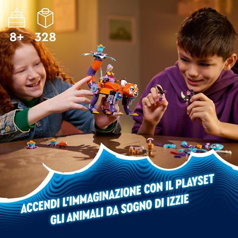 LEGO DREAMZzz 71481 Gli Animali da Sogno di Izzie, Uovo Magico Ricostruibile in 3 Figure Giocattolo, Giochi per Bambini 8+ - 2