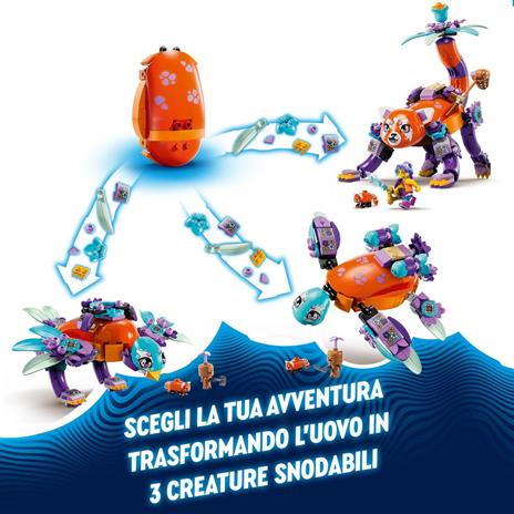 LEGO DREAMZzz 71481 Gli Animali da Sogno di Izzie, Uovo Magico Ricostruibile in 3 Figure Giocattolo, Giochi per Bambini 8+ - 3