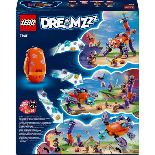 LEGO DREAMZzz 71481 Gli Animali da Sogno di Izzie, Uovo Magico Ricostruibile in 3 Figure Giocattolo, Giochi per Bambini 8+ - 10