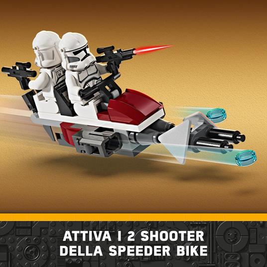 LEGO Star Wars Battle Pack Soldati ArticiInclude 4 Personaggi Giocattoli  per Bambino dai 6 Anni in su 75320