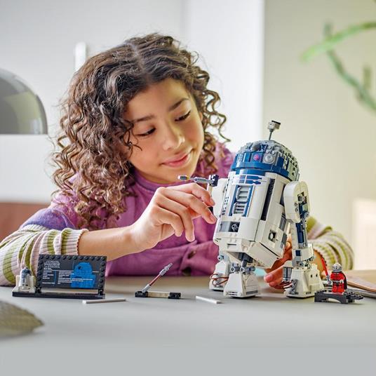 LEGO Star Wars 75379 R2-D2, Modellino da Costruire di Droide con Parti Mobili e Accessori, Giochi Bambini 10+ con Minifigure - 2