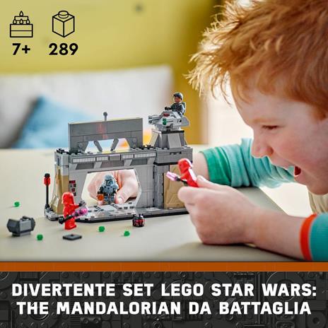 LEGO Star Wars 75386 Battaglia tra Paz Vizsla e Moff Gideon, Giochi d'Avventura per Bambini 7+ da Collezione con 4 Minifigure - 2
