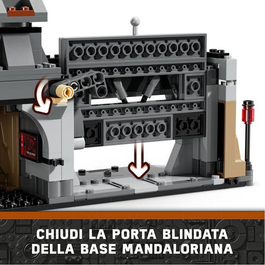 LEGO Star Wars 75386 Battaglia tra Paz Vizsla e Moff Gideon, Giochi d'Avventura per Bambini 7+ da Collezione con 4 Minifigure - 4