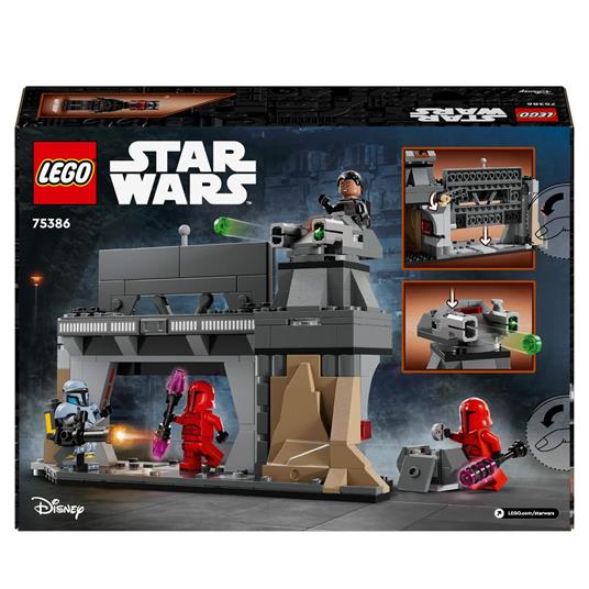 LEGO Star Wars 75386 Battaglia tra Paz Vizsla e Moff Gideon, Giochi d'Avventura per Bambini 7+ da Collezione con 4 Minifigure - 9