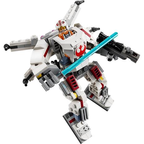 LEGO Star Wars 75390 Mech X-Wing di Luke Skywalker, Veicolo Robot Giocattolo, Giochi Bambini 6+, Piccolo Regalo da Collezione - 8