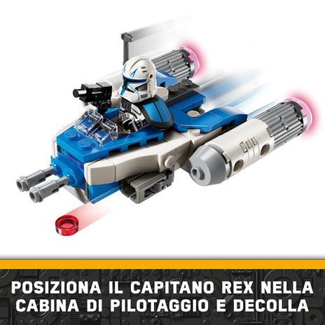 LEGO Star Wars 75391 Microfighter Y-wing di Captain Rex, Astronave Giocattolo da Collezione, Giochi Bambini 6+, Piccolo Regalo - 3