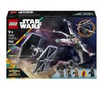 LEGO Star Wars 75393 Mash-up TIE Fighter e X-Wing, Modellini da Costruire di Astronavi Giocattolo, Giochi Creativi Bambini 9+