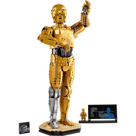 LEGO Star Wars 75398 C-3PO, Modellino di Droide da Costruire per Adulti da Collezione, Idea Regalo per Uomo, Donna, Lui o Lei - 8