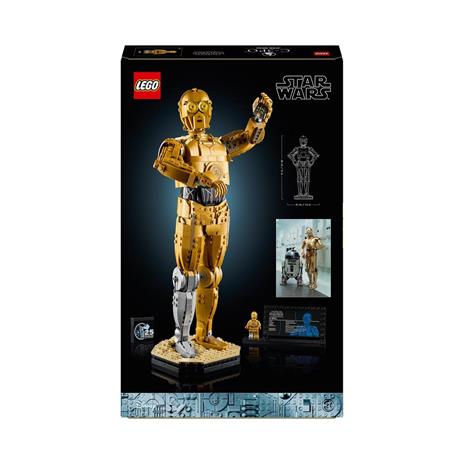 LEGO Star Wars 75398 C-3PO, Modellino di Droide da Costruire per Adulti da Collezione, Idea Regalo per Uomo, Donna, Lui o Lei - 9