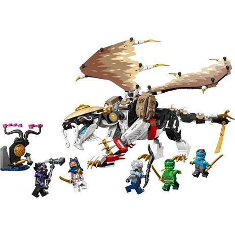 LEGO NINJAGO 71809 Egalt il Drago Maestro, Giocattolo con Action Figure Snodabile, Giochi per Bambini di 8+ con 5 Minifigure - 7