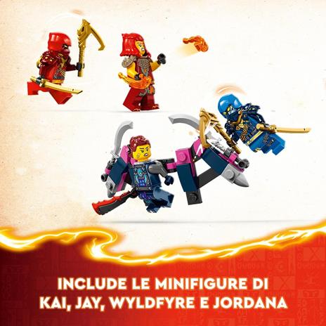 LEGO NINJAGO 71812 Climber Mech Ninja di Kai Giochi per Bambini 9+ Anni con Guerriero Giocattolo da Costruire e 4 Minifigure - 6
