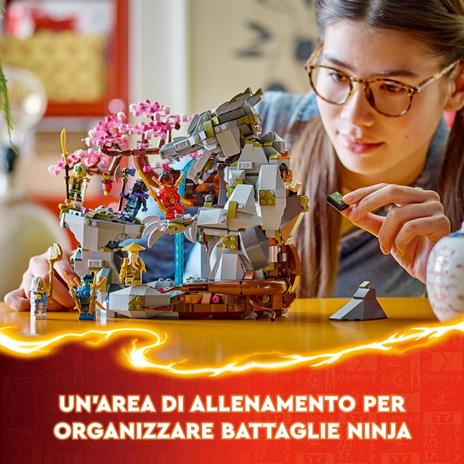 LEGO NINJAGO 71819 Santuario della Pietra del Drago Giocattolo Giochi per Bambini 13+ 6 Minifigure e Campo di Addestramento - 4