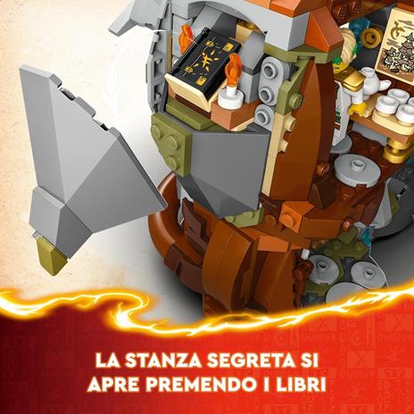 LEGO NINJAGO 71819 Santuario della Pietra del Drago Giocattolo Giochi per Bambini 13+ 6 Minifigure e Campo di Addestramento - 5