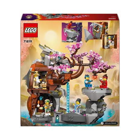 LEGO NINJAGO 71819 Santuario della Pietra del Drago Giocattolo Giochi per Bambini 13+ 6 Minifigure e Campo di Addestramento - 9