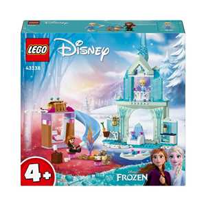 Giocattolo LEGO Disney Princess 43238 Castello di Ghiaccio di Elsa di Frozen Palazzo Giocattolo delle Principesse Giochi per Bambini 4+ LEGO