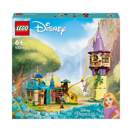 LEGO Disney Princess 43241 La Torre di Rapunzel e lo Snuggly Duckling Giochi da Principesse per Bambini 6+ con Mini Bamboline