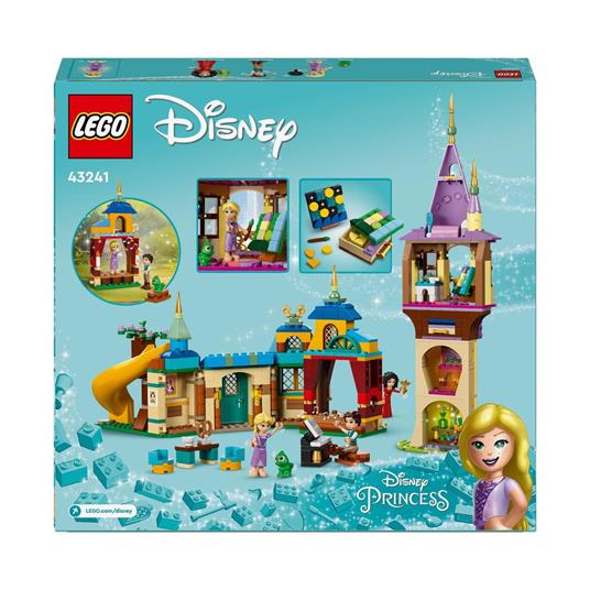 LEGO Disney Princess 43241 La Torre di Rapunzel e lo Snuggly Duckling Giochi  da Principesse per Bambini 6+ con Mini Bamboline - LEGO - Disney Princess -  Cartoons - Giocattoli