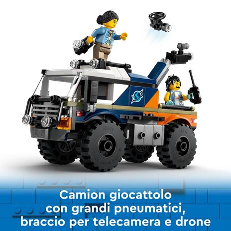 LEGO City 60426 Fuoristrada dell'Esploratore della Giungla, Camion Giocattolo con Minifigure e Tigre, Giochi per Bambini 6+ - 3