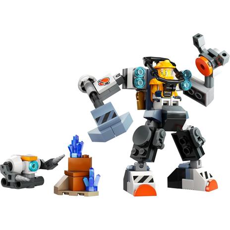 LEGO City 60428 Mech di Costruzione Spaziale, Giochi per Bambini di 6+ Anni, Tuta Snodabile con Minifigure e Robot Giocattolo - 7
