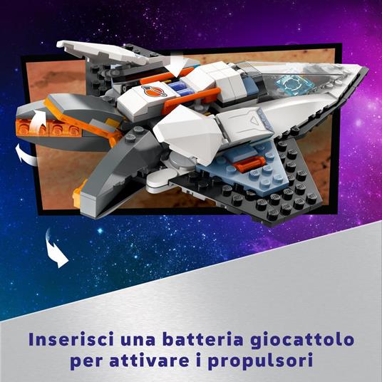 LEGO City 60430 Astronave Interstellare Giocattolo Gioco Spaziale per Bambini 6+ Anni con Navicella Minifigure e Drone Robot - 4
