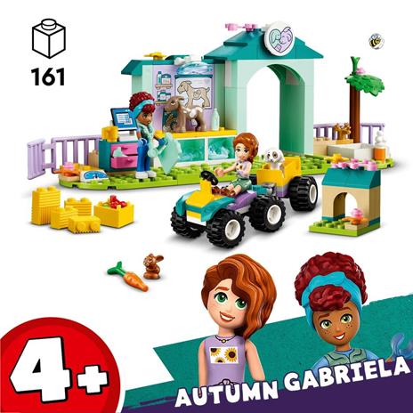 LEGO Friends 42632 La Clinica Veterinaria degli Animali della Fattoria Giochi Bambini 4+ con Personaggi e Trattore Giocattolo - 3