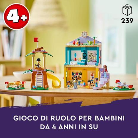 LEGO Friends 42636 L’Asilo Nido di Heartlake City, Giochi Educativi per Bambini 4+ con 6 Personaggi e un Coniglio, Idea Regalo - 2