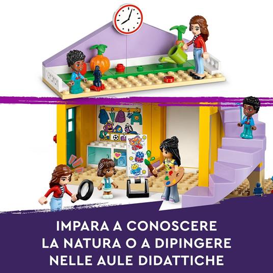 LEGO Friends 42636 L’Asilo Nido di Heartlake City, Giochi Educativi per Bambini 4+ con 6 Personaggi e un Coniglio, Idea Regalo - 3