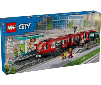 LEGO City Trains (60423). Tram e fermata del tram