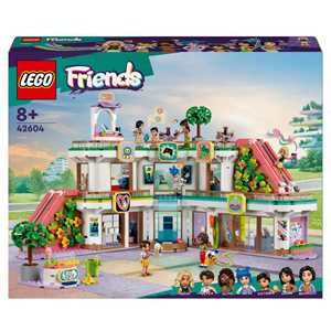 Giocattolo LEGO Friends 42604 Centro Commerciale di Heartlake City, Giochi per Bambini di 8+ Anni per lo Sviluppo delle Abilità Sociali LEGO