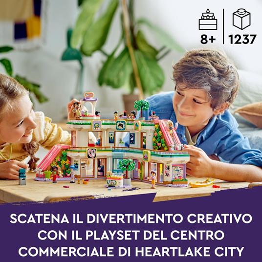 LEGO Friends 42604 Centro Commerciale di Heartlake City, Giochi per Bambini di 8+ Anni per lo Sviluppo delle Abilità Sociali - 2