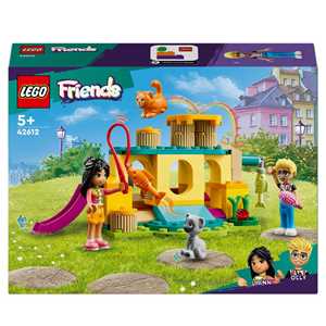 Giocattolo LEGO Friends 42612 Avventure nel Parco Giochi dei Gatti, Giocattolo con Animali e Mini Bamboline, Giochi per Bambini 5+ Anni LEGO