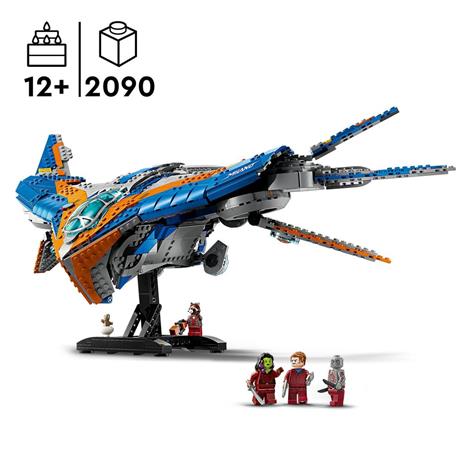 LEGO Marvel 76286 Guardiani della Galassia: Milano, Astronave Giocattolo con 4 Supereroi, Regalo per Bambini 12+ da Collezione - 3