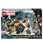 LEGO Marvel 76291 Avengers Assemble: Age of Ultron, Set Modulare da Costruire con 8 Minifigure, Giochi per Bambini 10+