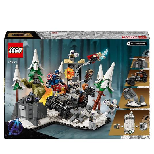 LEGO Marvel 76291 Avengers Assemble: Age of Ultron, Set Modulare da Costruire con 8 Minifigure, Giochi per Bambini 10+ - 8